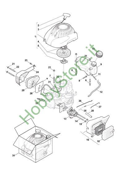Picture of Motore - ST. RSC100