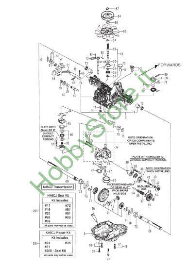 Picture of Kanzaki Transaxle K46Cj (S/N 0000001 - )