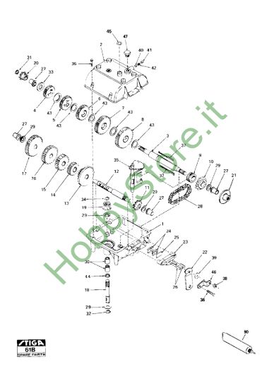 Picture of Tecumseh Peerless Gear Box 781A