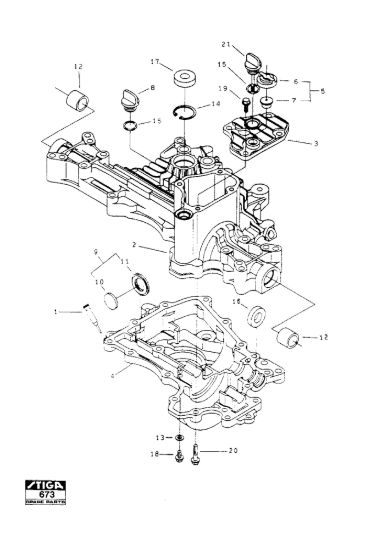 Picture of Kanzaki Transaxle K-55B Transmission Case