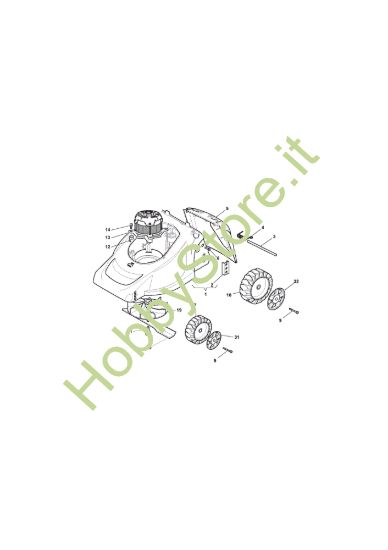 Picture of Chassis, Ruote e Coprimozzi