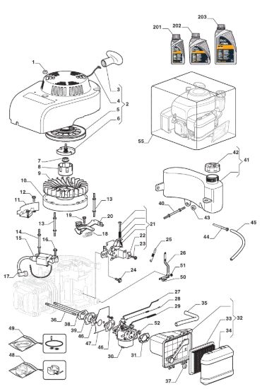 Picture of Motore - Carburatore, Serbatoio