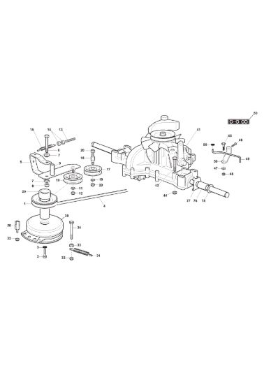 Picture of Gruppo Trasmissione Tuff Torq con Frizione Elettromagnetica