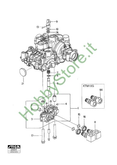 Picture of Kanzaki Transaxle Ktm10F-Ktm10G-Ktm10M Center Case