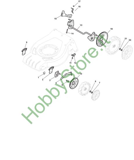 Picture of Regolazione Altezza di Taglio