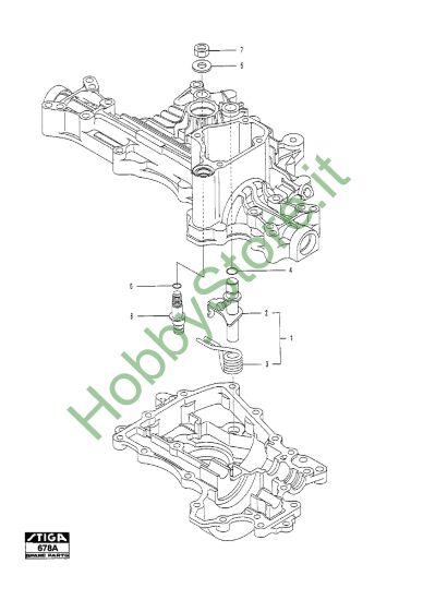 Picture of Kanzaki Transaxle K-55B Control Shaft