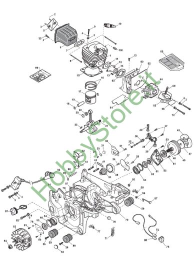 Picture of Motore - Cilindro, Pistone, Albero Motore