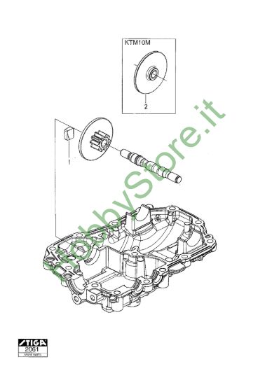 Picture of Kanzaki Transaxle Ktm10F-Ktm10M Brake