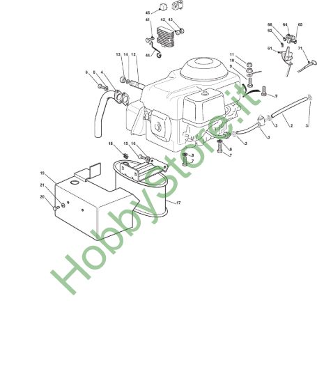 Picture of Motore - Honda GXV 390