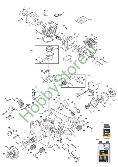 Picture of Motore - Cilindro, Pistone, Albero Motore