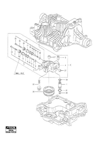 Picture of Kanzaki Transaxle K-61E Center Case