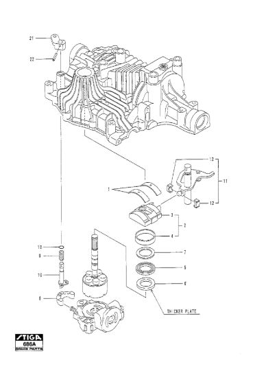 Picture of Kanzaki Transaxle K-61E Range Shift