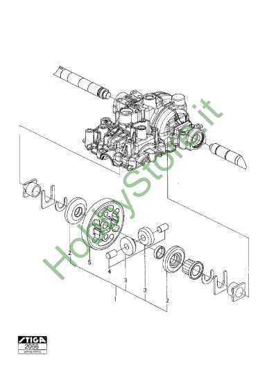 Picture of Kanzaki Transaxle Ktm10F-Ktm10G-Ktm10M Differential Gear