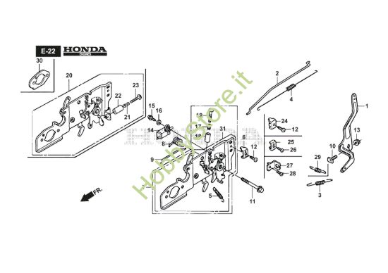 Picture of Comando Acceleratore - GCV160A0 S4 LE SD