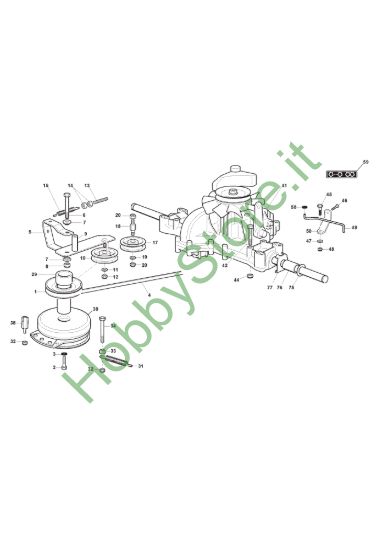 Picture of Gruppo Trasmissione Tuff Torq con Frizione Elettromagnetica