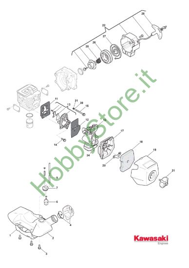Picture of Motore - Carburatore,Avviatore