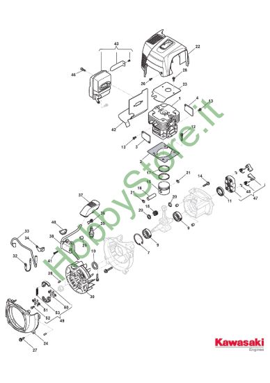 Picture of Motore - Cilindro, Pistone, Albero Motore