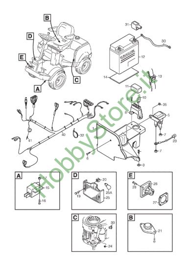 Picture of Parti Elettriche (Petrol Engines)