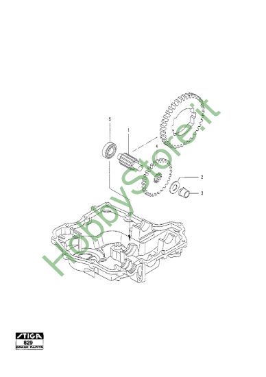 Picture of Kanzaki Transaxle K-61E Finial Pinion