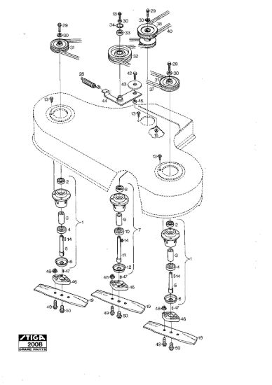 Picture of Mower Deck 85B Blades