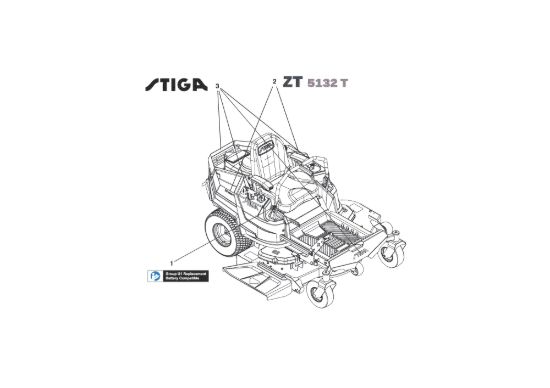 Picture of Decalcomanie - Estetiche STIGA ZT 5132 T
