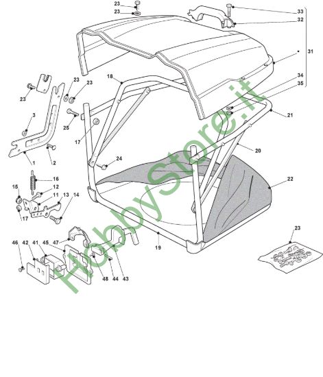 Picture of Sacco Di Raccolta Low End - 260 lt