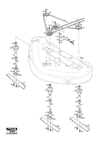 Picture of Mower Deck Blades