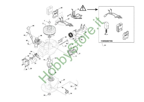 Picture of Motore - Pistone, Albero Motore