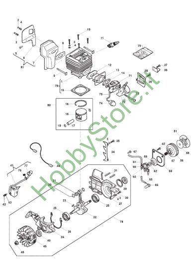 Picture of Motore - Cilindro, Pistone, Albero Motore