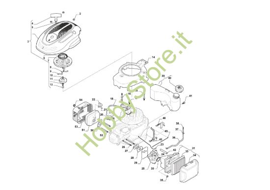 Picture of Motore - Carburatore, Serbatoio