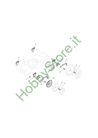 Picture of Regolazione Altezza di Taglio