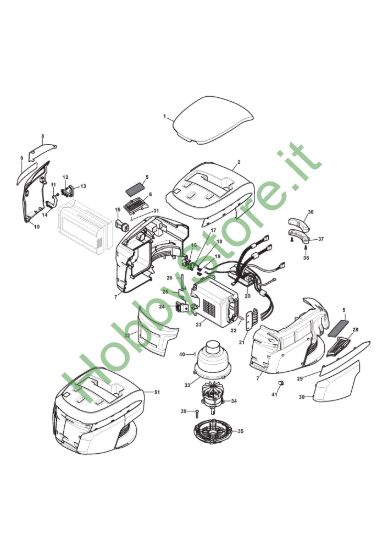 Picture of Ass. Motore a Batteria