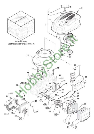 Picture of Motore - Carburatore, Serbatoio