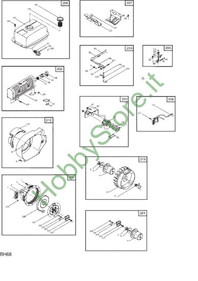 Picture of ST.-Engine Spare Parts Kits