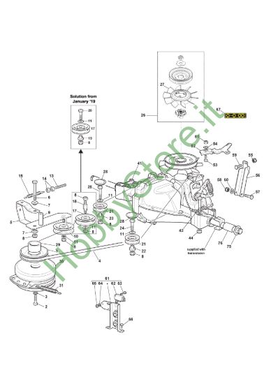 Picture of Gruppo Trasmissione HYG con Frizione Elettromagnetica Warner