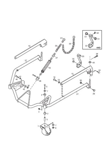 Picture of Mower Deck 110 Combi Pro Frame