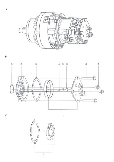 Picture of Motor Assy-Brake