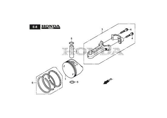 Picture of Pistone/Biella Motore