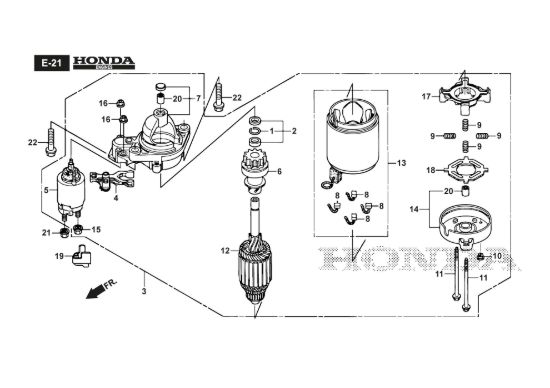 Picture of Motorino Avviamento