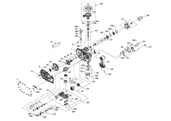Picture of ZTR_5TR2(Transmission Unit (Hydrogear ZT3100), Right)