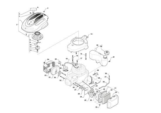 Picture of Motore - Carburatore, Serbatoio