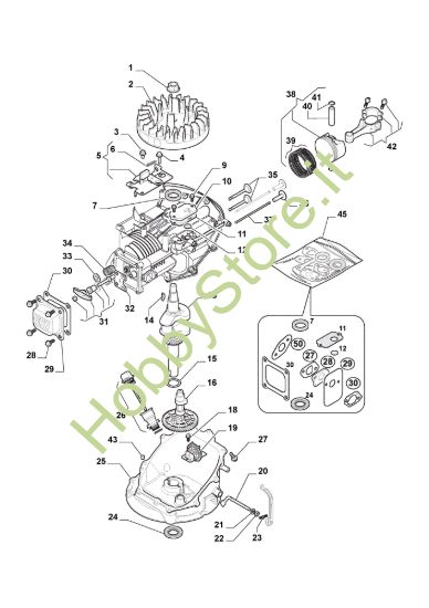 Picture of Motore - Pistone, Albero Motore