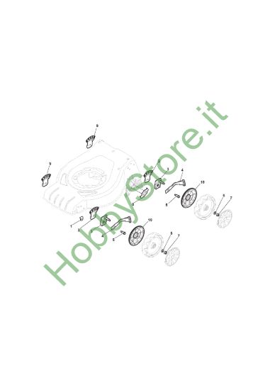 Picture of Regolazione Altezza di Taglio