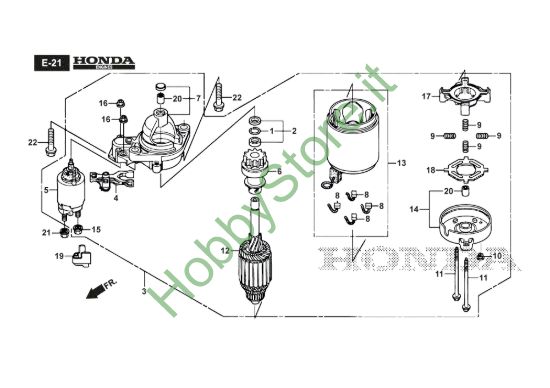 Picture of Motorino Avviamento