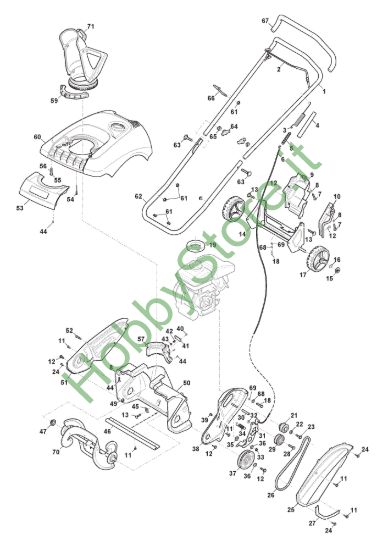 Picture of Handle, controls