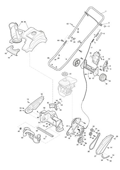 Picture of Handle, controls