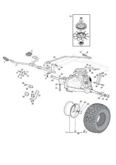 Picture of Trasmissione Idrostatica - Hydrogear