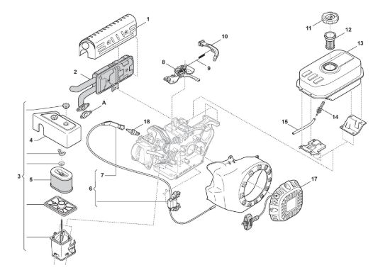 Picture of Motore - ST. 182 cc