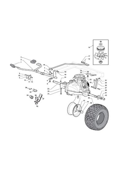 Picture of Trasmissione Idrostatica - Hydrogear