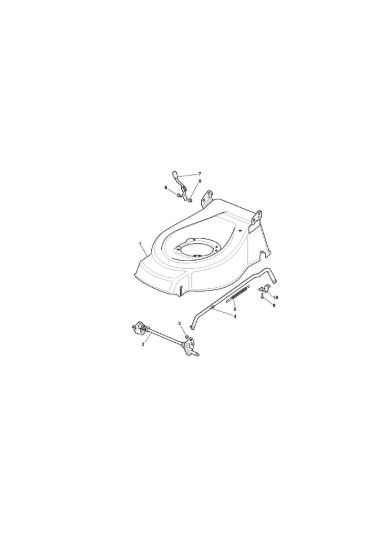 Picture of Chassis E Regolazione Altezza di Taglio